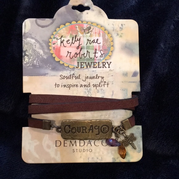 Kelly Rae Roberts Jewelry - 🍁🍁”Courage” wrap bracelet.